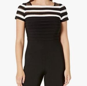 ADRIANNA PAPELL SIZE 12 BEAUTIFUL FULL JUMPSUIT NEW